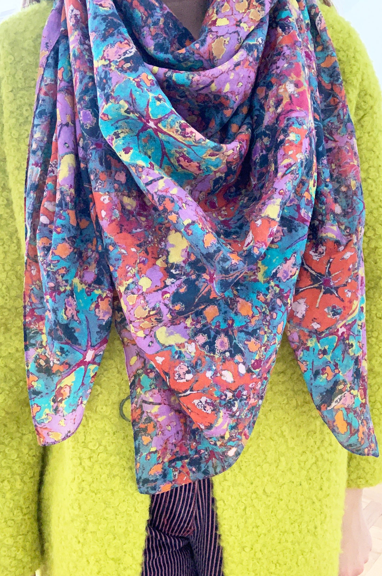 FROOTI ORGANIC COTTON MAXI SCARF