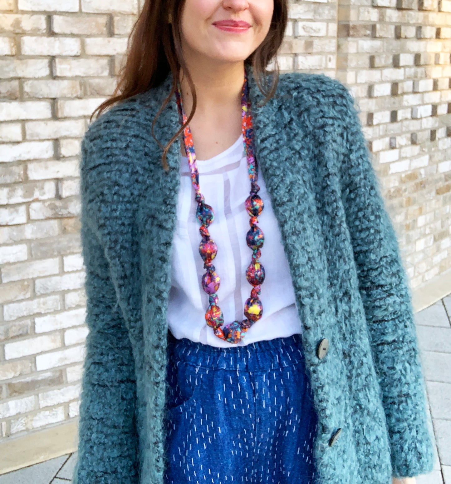 LANYA_TROPICANA_FROOTI_REEF_PRINT_SILK_BEADED_NECKLACE_WORN_LONG_LENGTH